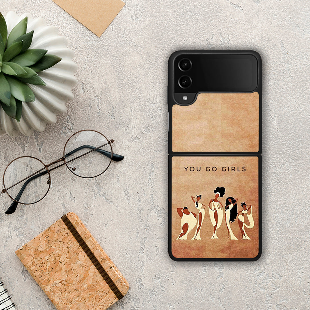 You Go Girl - Samsung Galaxy Z Flip4 θήκη