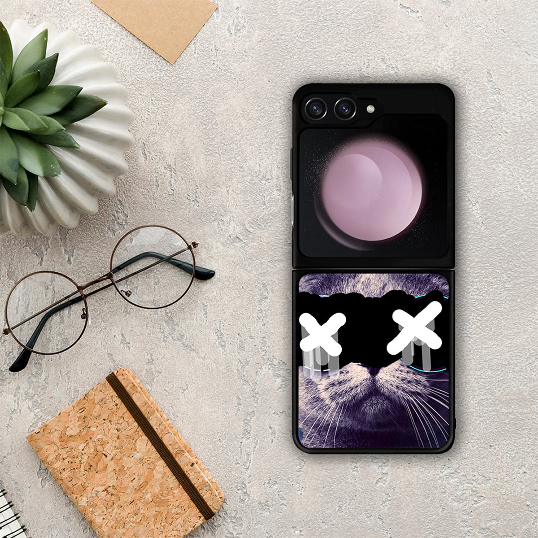 Cat Collage - Samsung Galaxy Z Flip5 θήκη