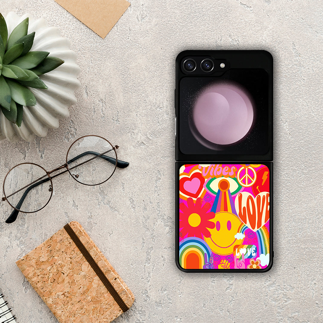 Hippie Love - Samsung Galaxy Z Flip5 θήκη