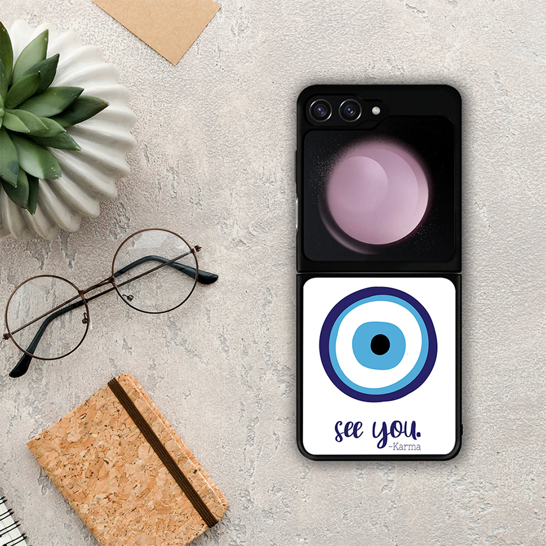 Karma Says - Samsung Galaxy Z Flip5 θήκη