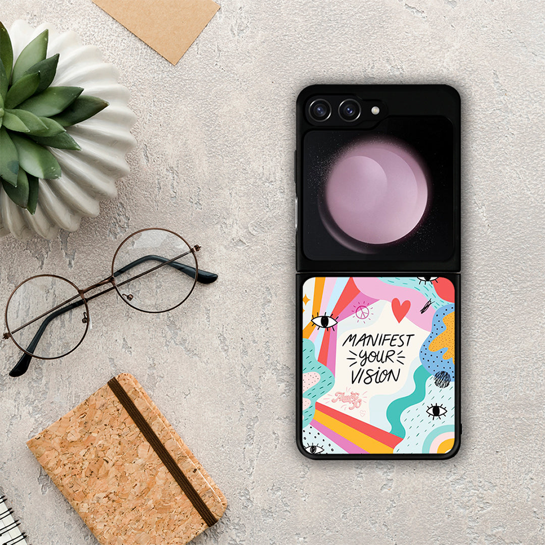 Manifest Your Vision - Samsung Galaxy Z Flip5 θήκη