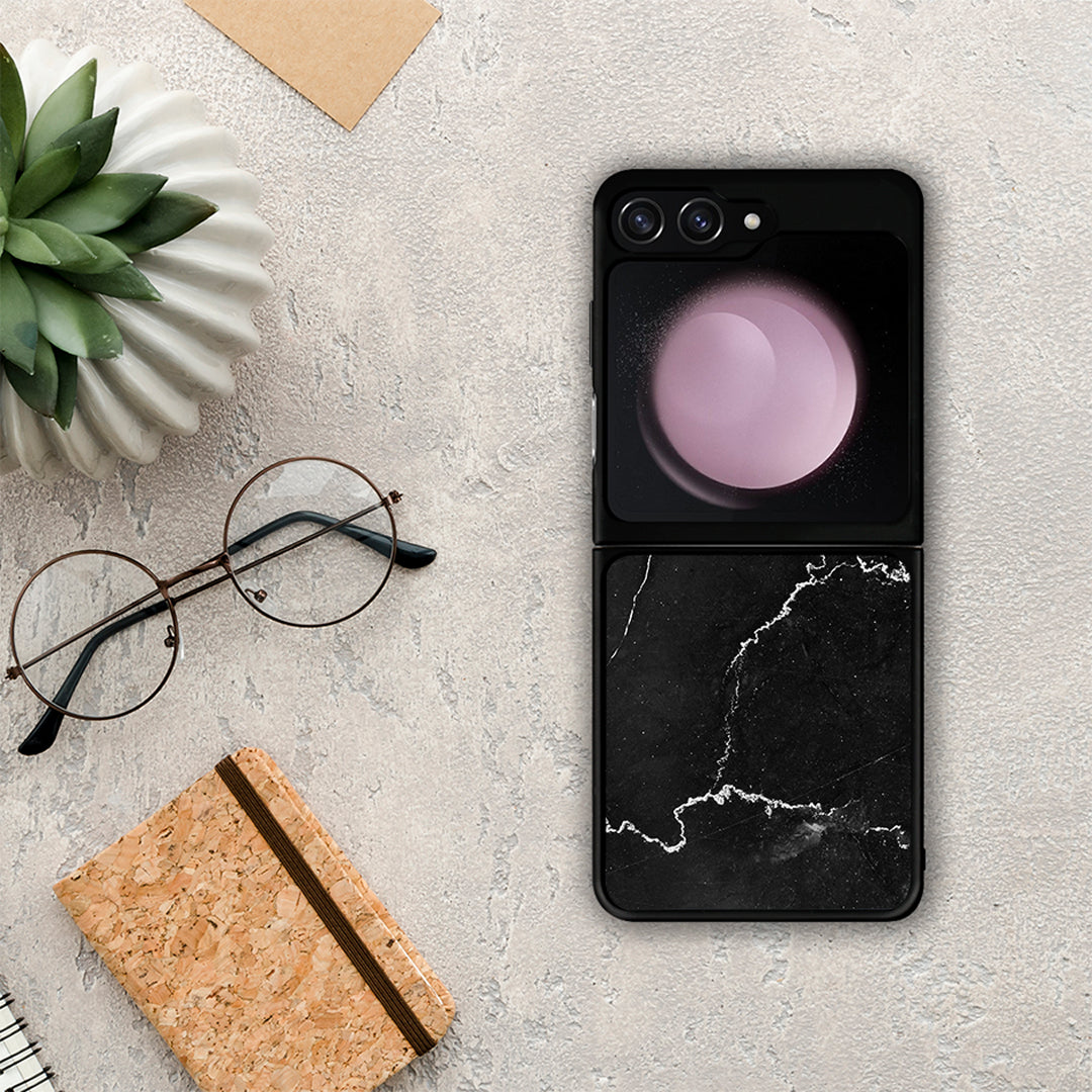 Marble Black - Samsung Galaxy Z Flip5 θήκη