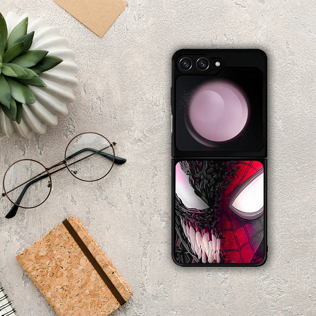 PopArt SpiderVenom - Samsung Galaxy Z Flip5 θήκη