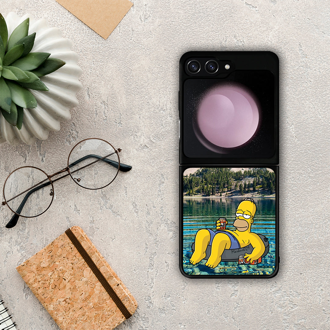 Summer Happiness - Samsung Galaxy Z Flip5 θήκη