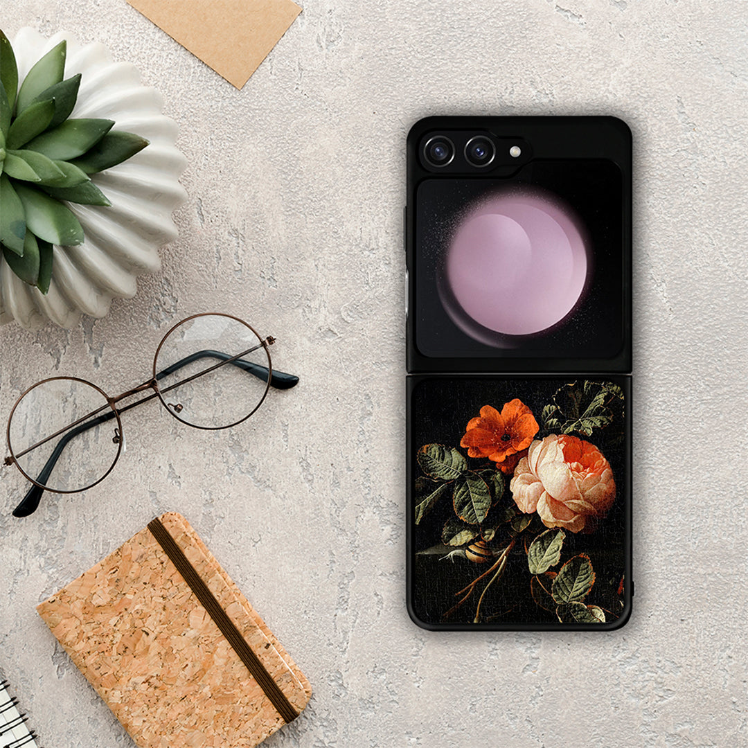 Vintage Roses - Samsung Galaxy Z Flip5 θήκη