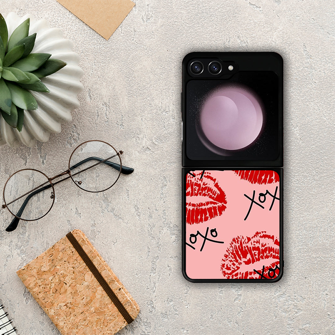 XOXO Lips - Samsung Galaxy Z Flip5 θήκη