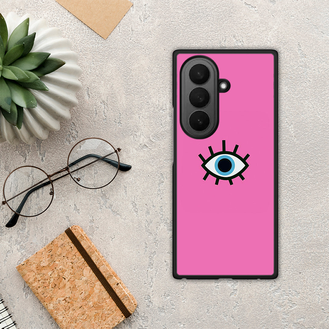 Blue Eye Pink - Samsung Galaxy Z Fold7 θήκη