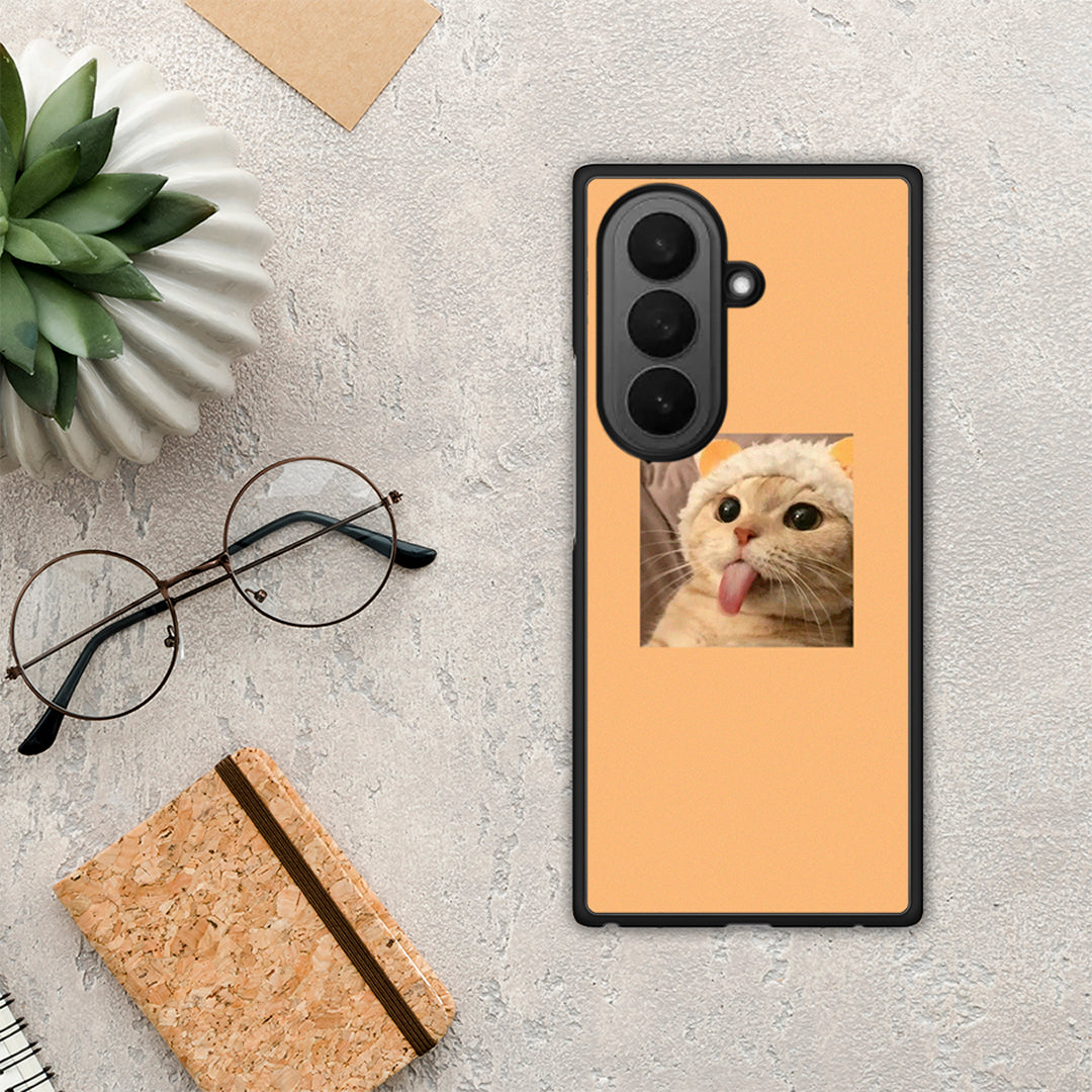 Cat Tongue - Samsung Galaxy Z Fold7 θήκη