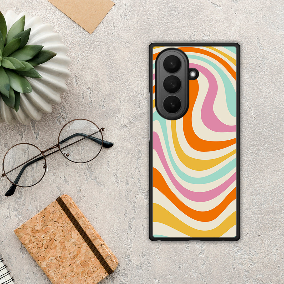 Colourful Waves - Samsung Galaxy Z Fold7 θήκη