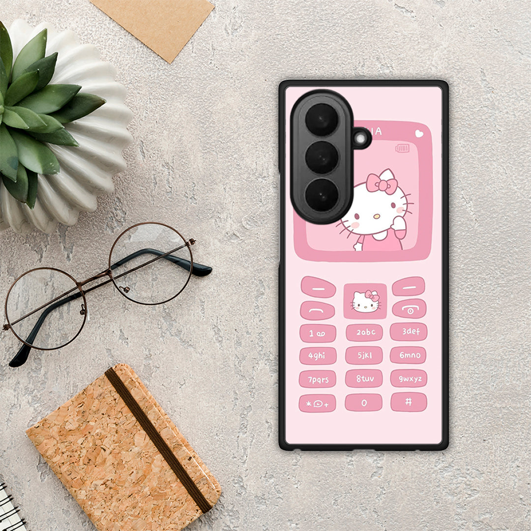 Hello Kitten - Samsung Galaxy Z Fold7 θήκη