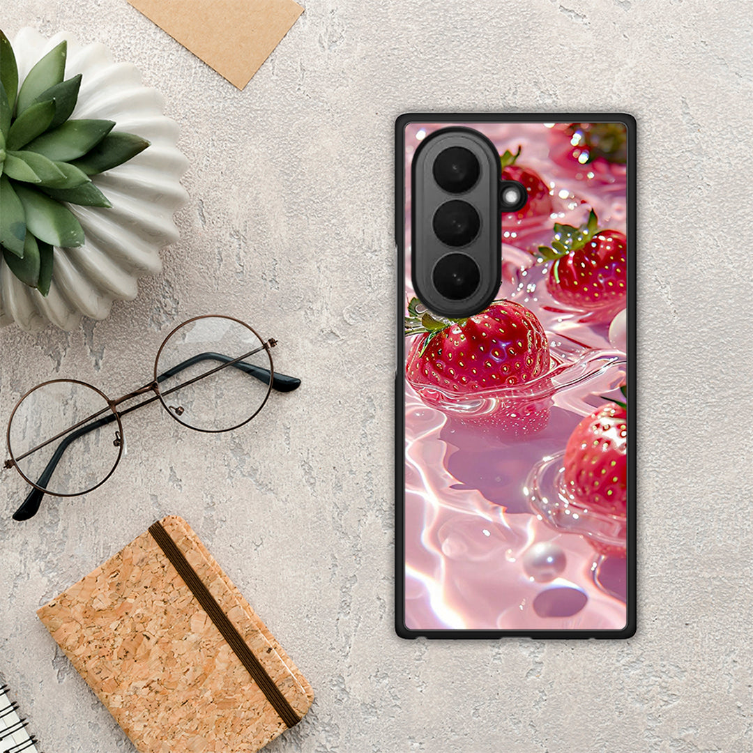 Juicy Strawberries - Samsung Galaxy Z Fold7 θήκη
