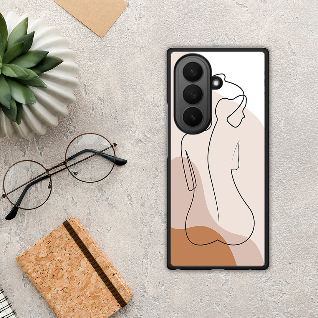 LineArt Woman - Samsung Galaxy Z Fold7 θήκη