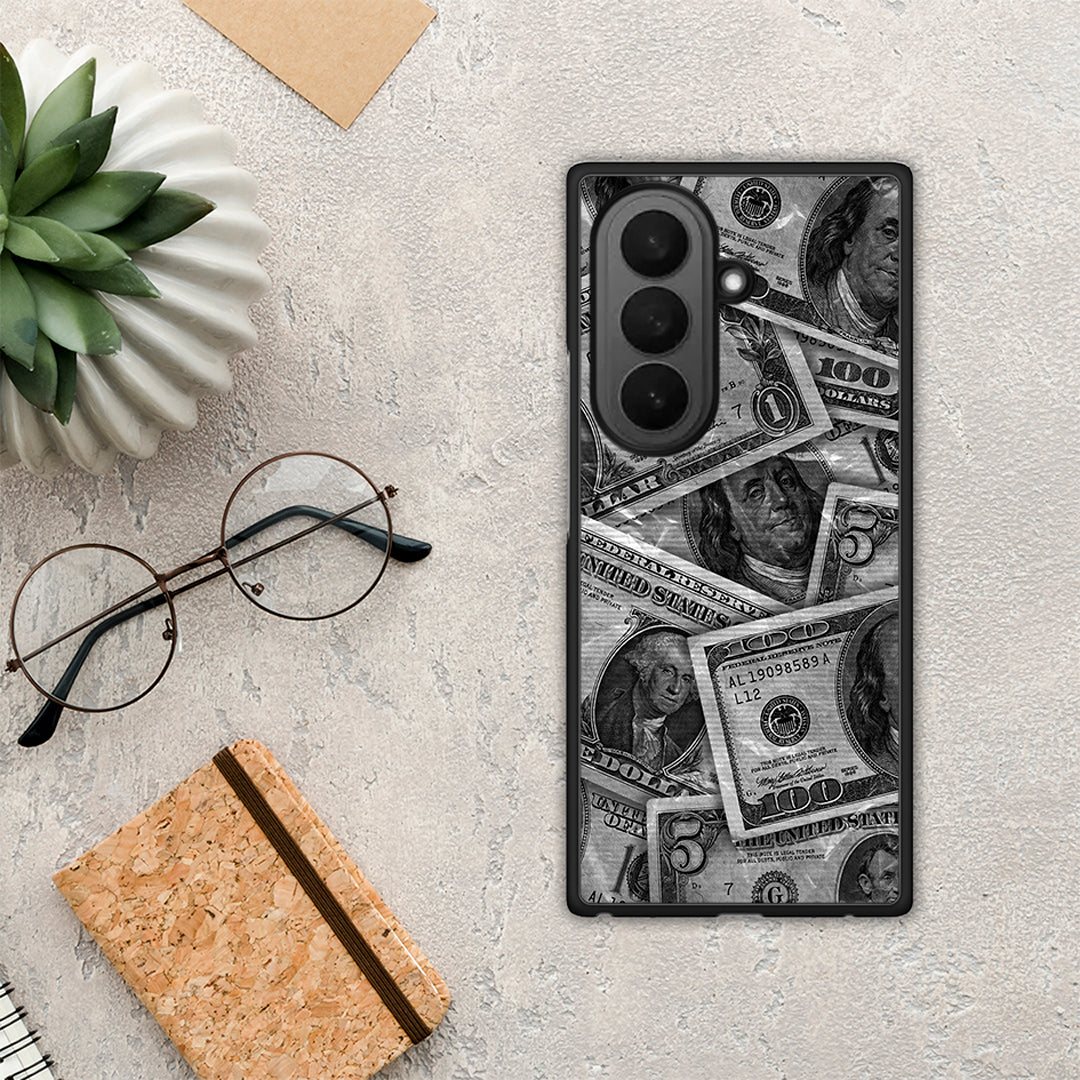 Money Dollars - Samsung Galaxy Z Fold7 θήκη