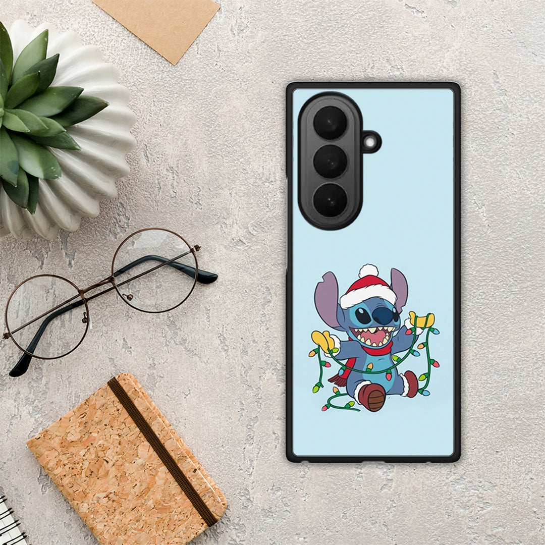 Santa Stich - Samsung Galaxy Z Fold7 θήκη