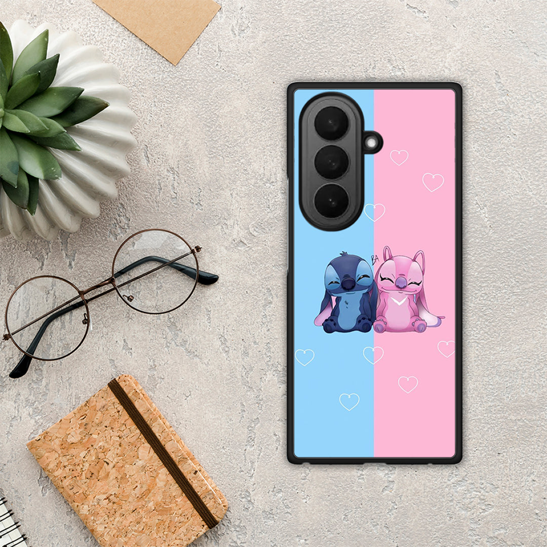 Stitch And Angel - Samsung Galaxy Z Fold7 θήκη