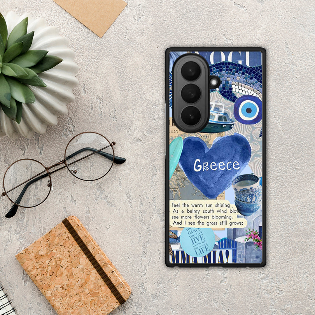 Summer In Greece - Samsung Galaxy Z Fold7 θήκη