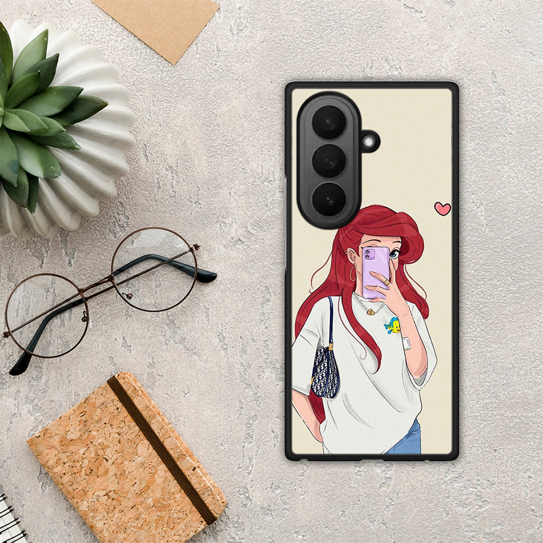 Walking Mermaid - Samsung Galaxy Z Fold7 θήκη