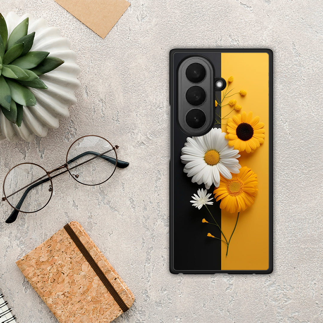 Yellow Daisies - Samsung Galaxy Z Fold7 θήκη