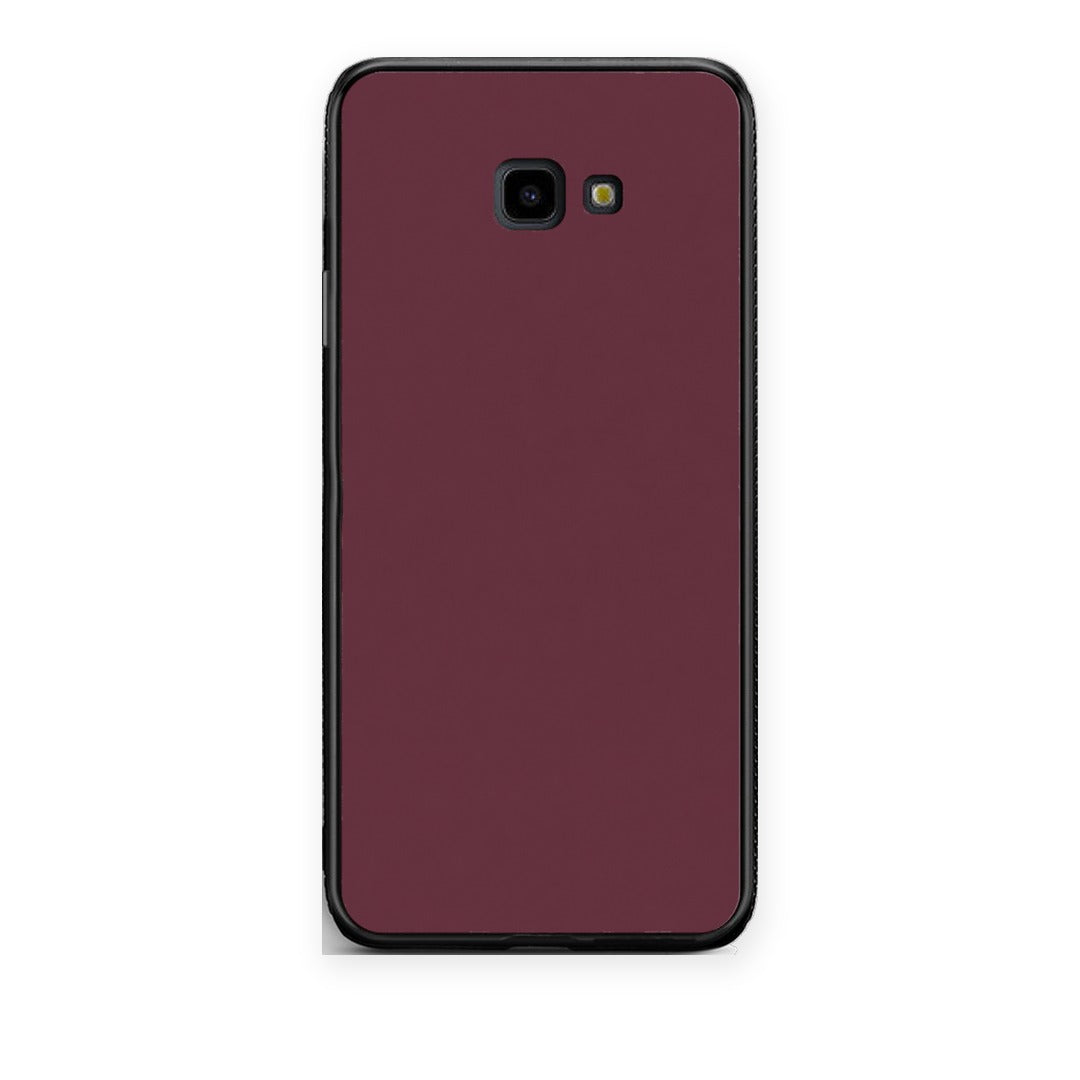 Θήκη Samsung Galaxy J4+ Muted Burgundy από τη Smartfits με σχέδιο στο πίσω μέρος και μαύρο περίβλημα | Samsung Galaxy J4+ Muted Burgundy case with colorful back and black bezels
