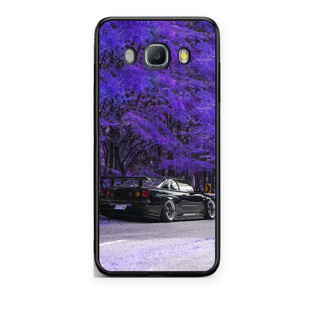 Θήκη Samsung Galaxy J7 2016 Super Car από τη Smartfits με σχέδιο στο πίσω μέρος και μαύρο περίβλημα | Samsung Galaxy J7 2016 Super Car case with colorful back and black bezels