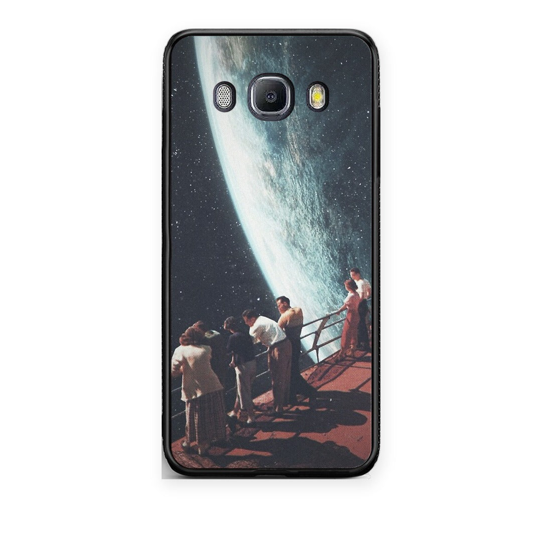 Θήκη Samsung Galaxy J7 2016 Surreal View από τη Smartfits με σχέδιο στο πίσω μέρος και μαύρο περίβλημα | Samsung Galaxy J7 2016 Surreal View case with colorful back and black bezels