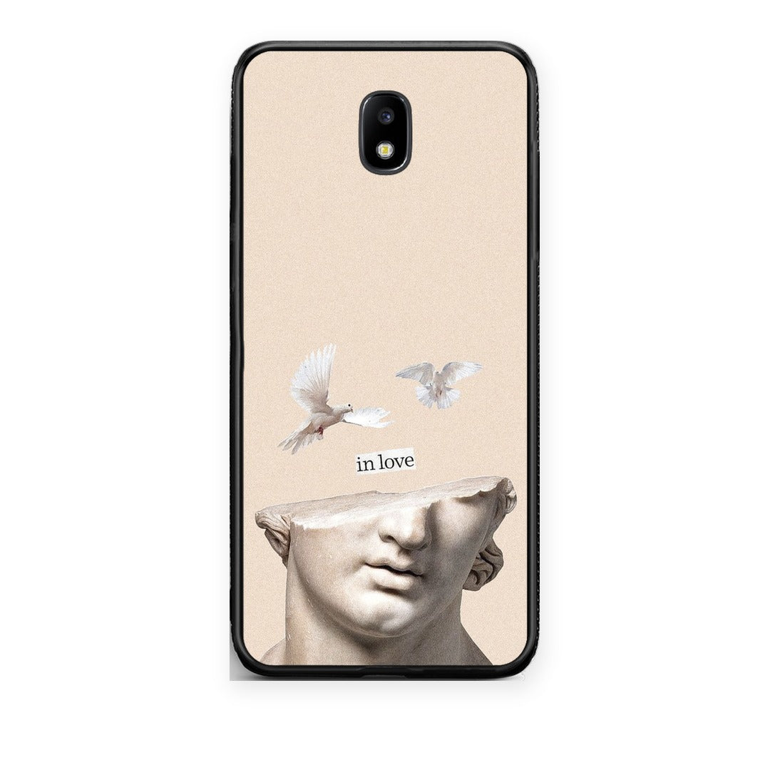 Θήκη Samsung Galaxy J7 2017 In Love από τη Smartfits με σχέδιο στο πίσω μέρος και μαύρο περίβλημα | Samsung Galaxy J7 2017 In Love case with colorful back and black bezels