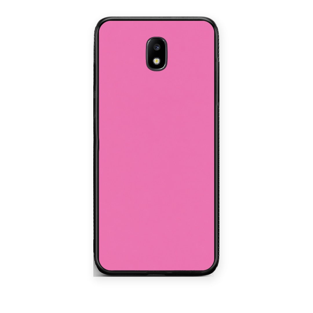 Θήκη Samsung Galaxy J7 2017 Rose Pink από τη Smartfits με σχέδιο στο πίσω μέρος και μαύρο περίβλημα | Samsung Galaxy J7 2017 Rose Pink case with colorful back and black bezels