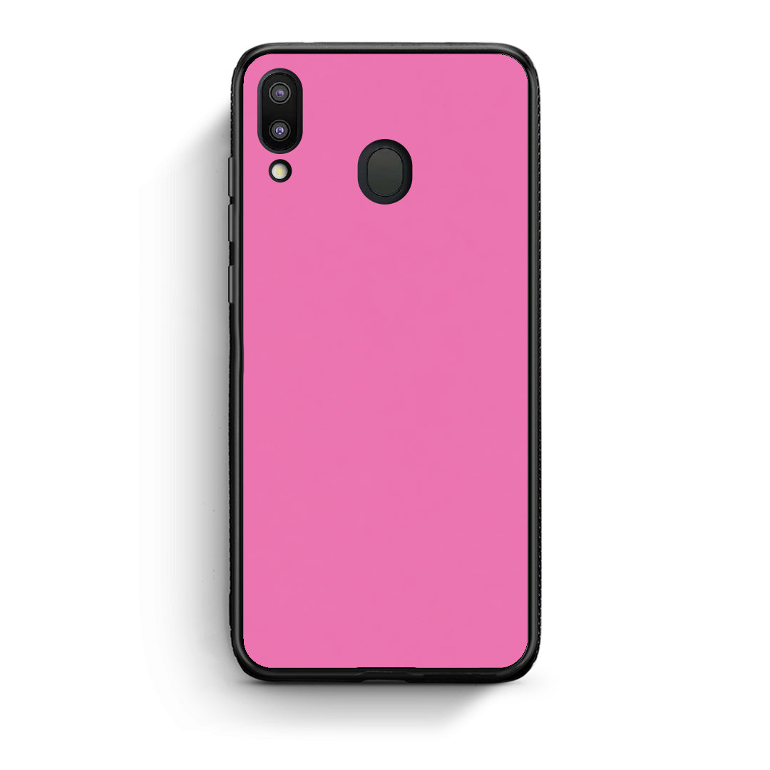 Θήκη Samsung Galaxy M20 Rose Pink από τη Smartfits με σχέδιο στο πίσω μέρος και μαύρο περίβλημα | Samsung Galaxy M20 Rose Pink case with colorful back and black bezels