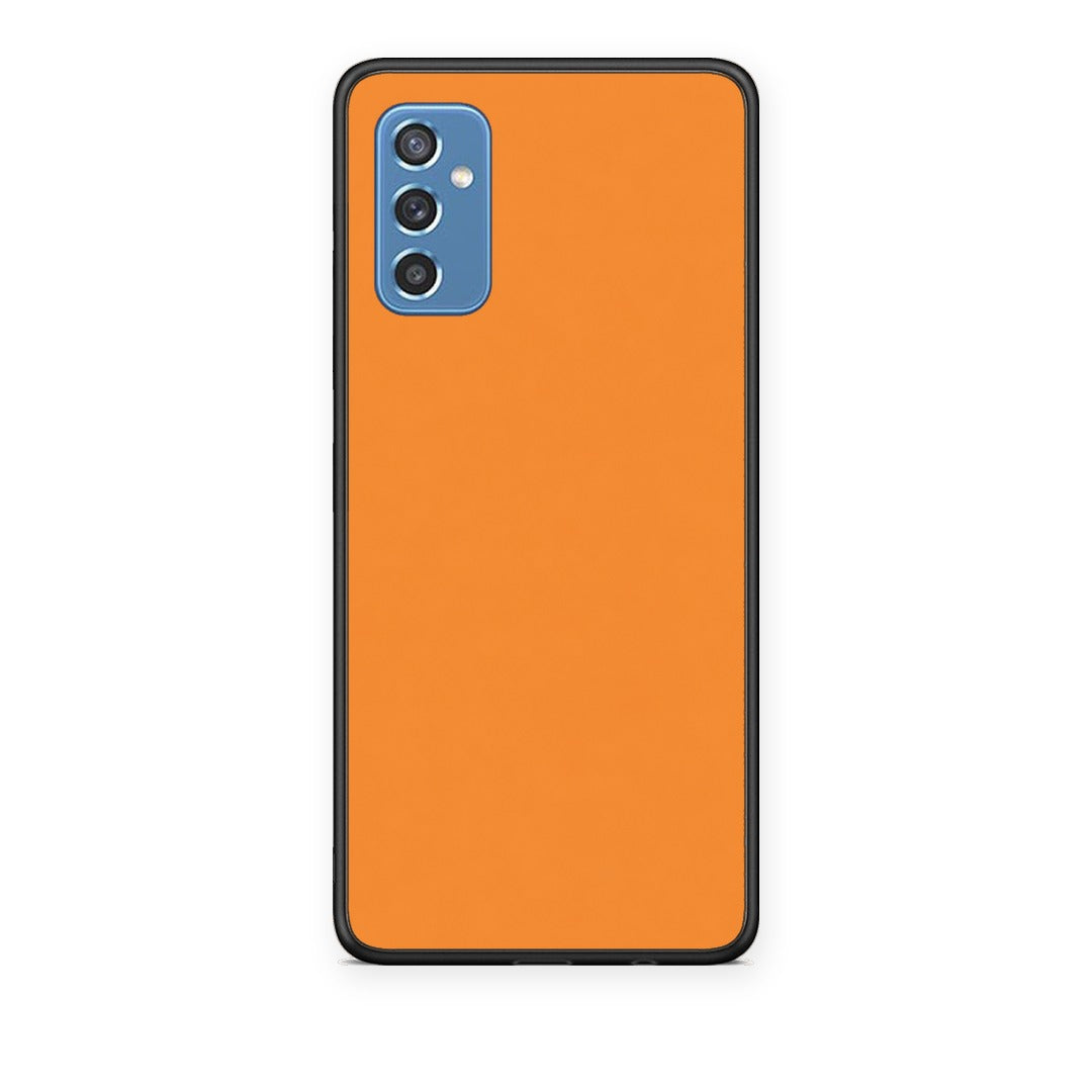 Θήκη Samsung Galaxy M52 5G Tangerine Orange από τη Smartfits με σχέδιο στο πίσω μέρος και μαύρο περίβλημα | Samsung Galaxy M52 5G Tangerine Orange case with colorful back and black bezels