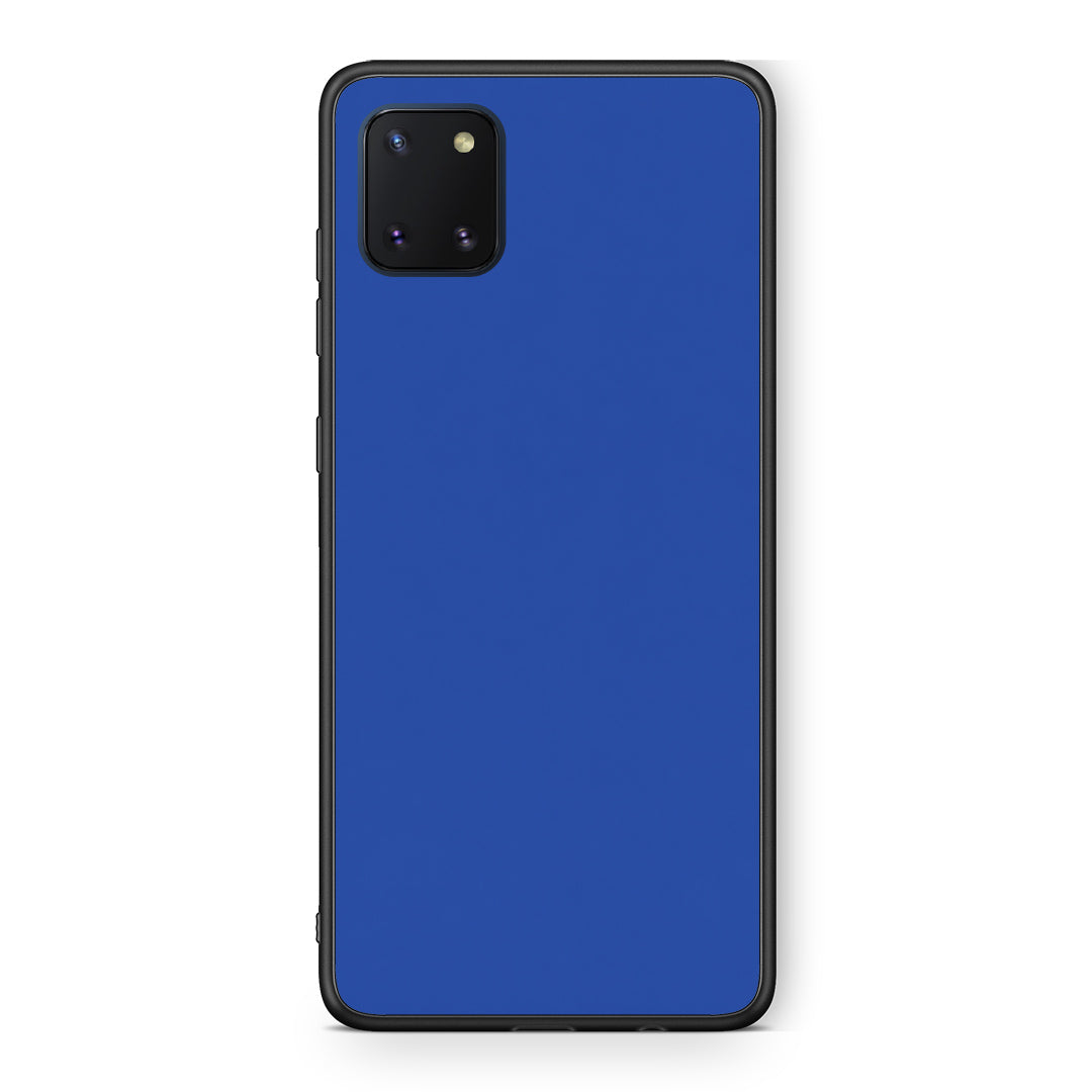 Θήκη Samsung Galaxy Note 10 Lite Royal Blue από τη Smartfits με σχέδιο στο πίσω μέρος και μαύρο περίβλημα | Samsung Galaxy Note 10 Lite Royal Blue case with colorful back and black bezels