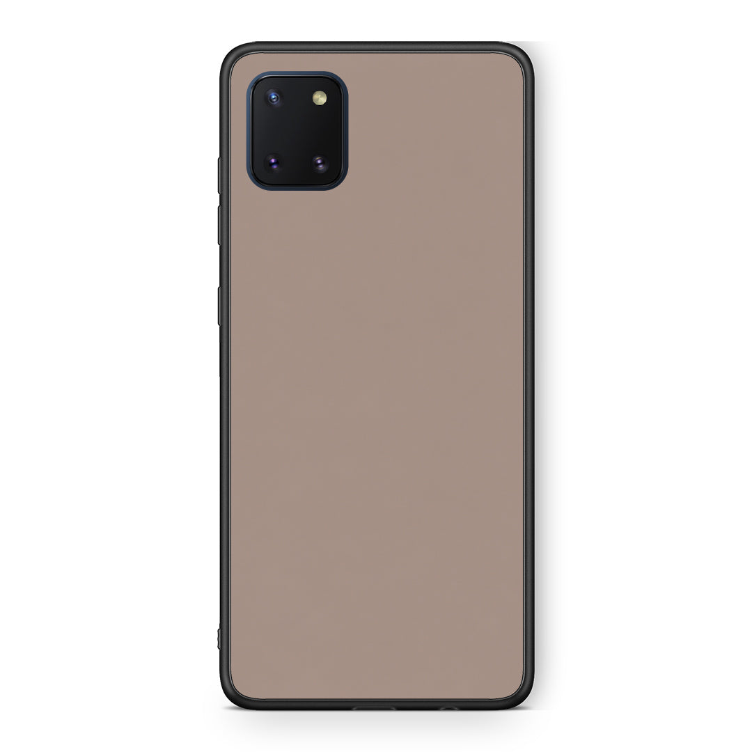Θήκη Samsung Galaxy Note 10 Lite Warm Taupe από τη Smartfits με σχέδιο στο πίσω μέρος και μαύρο περίβλημα | Samsung Galaxy Note 10 Lite Warm Taupe case with colorful back and black bezels