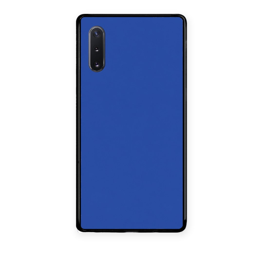 Θήκη Samsung Galaxy Note 10+ Royal Blue από τη Smartfits με σχέδιο στο πίσω μέρος και μαύρο περίβλημα | Samsung Galaxy Note 10+ Royal Blue case with colorful back and black bezels