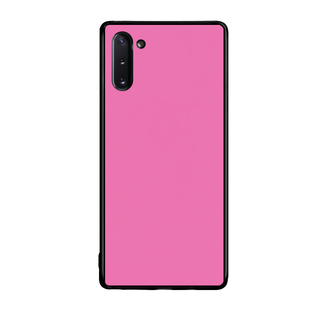Θήκη Samsung Galaxy Note 10 Rose Pink από τη Smartfits με σχέδιο στο πίσω μέρος και μαύρο περίβλημα | Samsung Galaxy Note 10 Rose Pink case with colorful back and black bezels