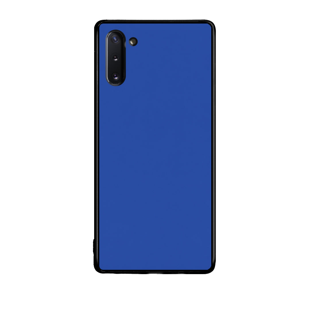 Θήκη Samsung Galaxy Note 10 Royal Blue από τη Smartfits με σχέδιο στο πίσω μέρος και μαύρο περίβλημα | Samsung Galaxy Note 10 Royal Blue case with colorful back and black bezels