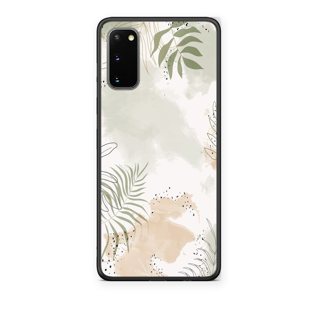 Θήκη Samsung Galaxy S20 Nude Plants από τη Smartfits με σχέδιο στο πίσω μέρος και μαύρο περίβλημα | Samsung Galaxy S20 Nude Plants case with colorful back and black bezels