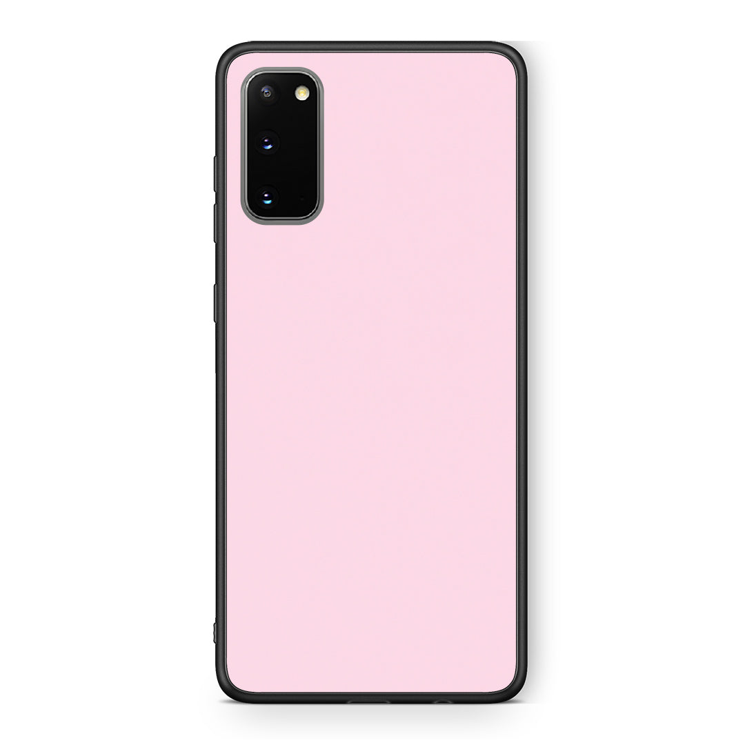 Θήκη Samsung Galaxy S20 Pale Pink από τη Smartfits με σχέδιο στο πίσω μέρος και μαύρο περίβλημα | Samsung Galaxy S20 Pale Pink case with colorful back and black bezels
