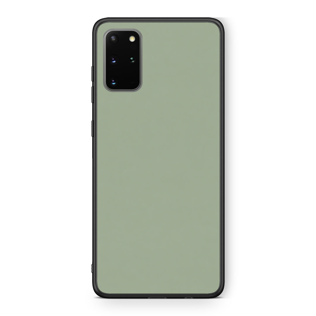 Θήκη Samsung Galaxy S20+ Sage Green από τη Smartfits με σχέδιο στο πίσω μέρος και μαύρο περίβλημα | Samsung Galaxy S20+ Sage Green case with colorful back and black bezels