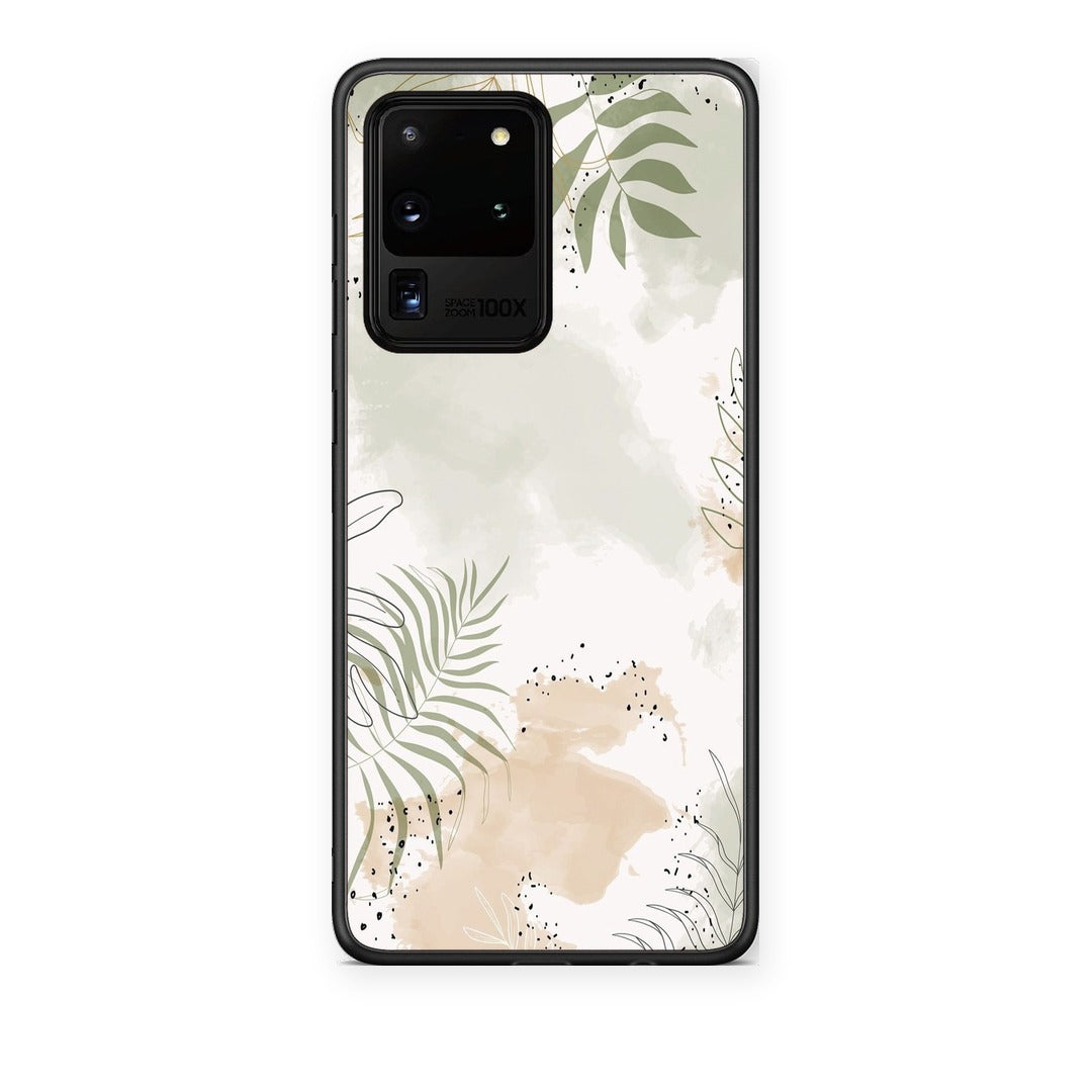 Θήκη Samsung Galaxy S20 Ultra Nude Plants από τη Smartfits με σχέδιο στο πίσω μέρος και μαύρο περίβλημα | Samsung Galaxy S20 Ultra Nude Plants case with colorful back and black bezels
