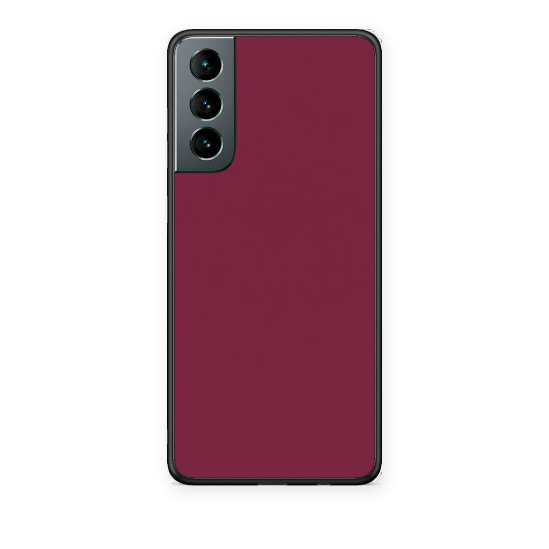 Θήκη Samsung Galaxy S21 Burgundy από τη Smartfits με σχέδιο στο πίσω μέρος και μαύρο περίβλημα | Samsung Galaxy S21 Burgundy case with colorful back and black bezels