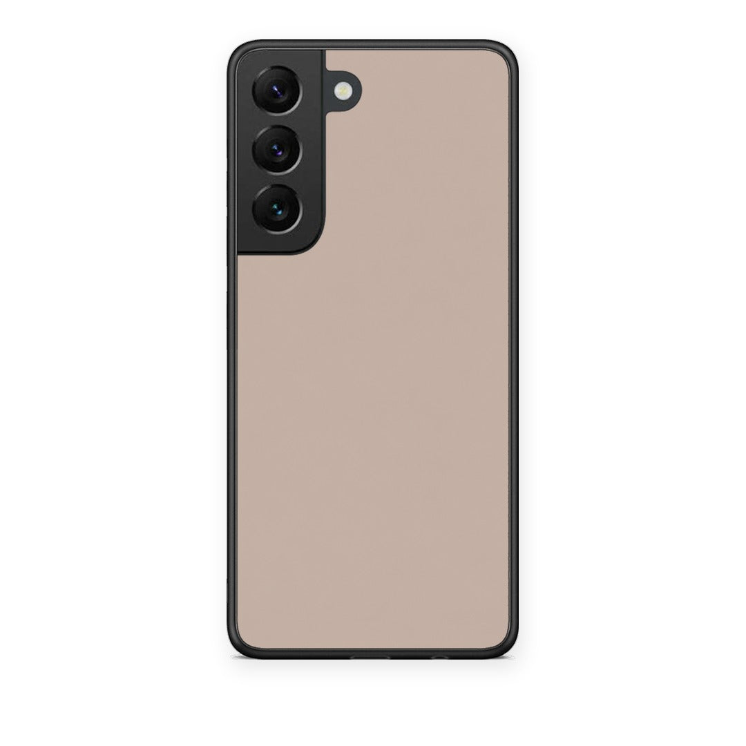 Θήκη Samsung Galaxy S22 Blush Beige από τη Smartfits με σχέδιο στο πίσω μέρος και μαύρο περίβλημα | Samsung Galaxy S22 Blush Beige case with colorful back and black bezels