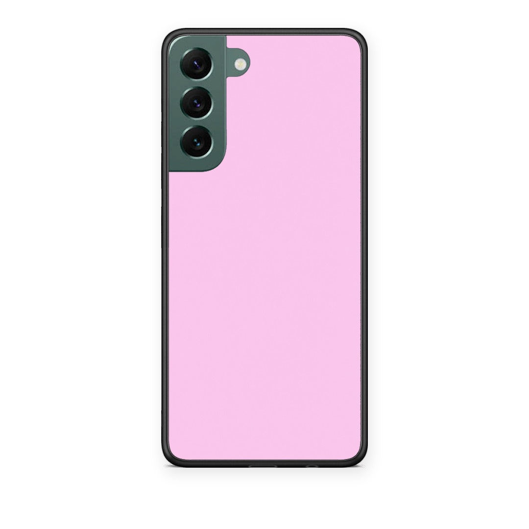 Θήκη Samsung Galaxy S22 Plus Cotton Candy Pink από τη Smartfits με σχέδιο στο πίσω μέρος και μαύρο περίβλημα | Samsung Galaxy S22 Plus Cotton Candy Pink case with colorful back and black bezels