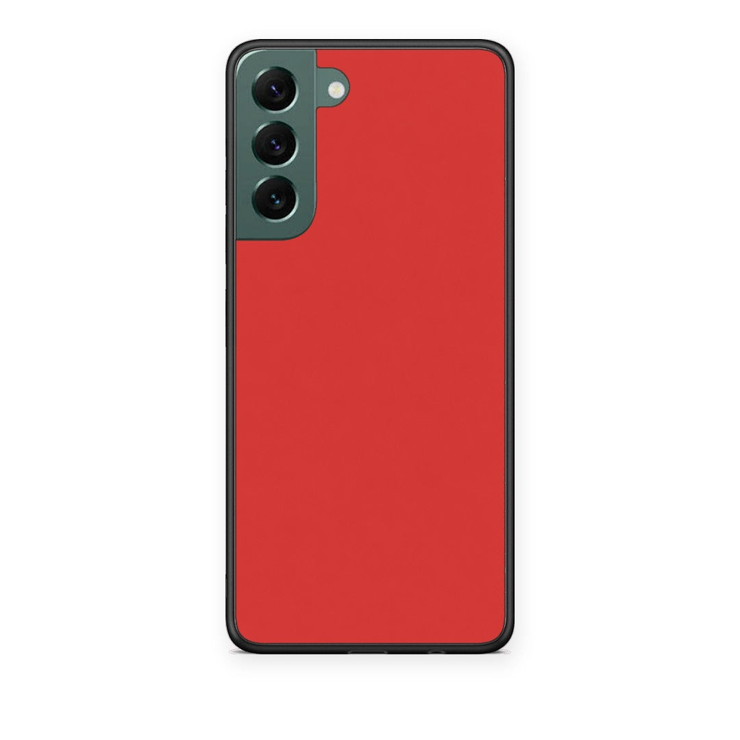 Θήκη Samsung Galaxy S22 Plus Poppy Red από τη Smartfits με σχέδιο στο πίσω μέρος και μαύρο περίβλημα | Samsung Galaxy S22 Plus Poppy Red case with colorful back and black bezels
