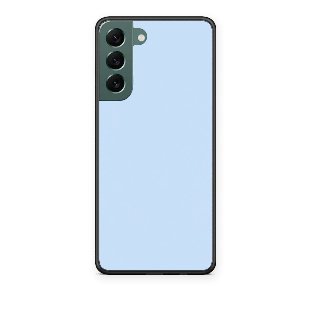 Θήκη Samsung Galaxy S22 Plus Powder Blue από τη Smartfits με σχέδιο στο πίσω μέρος και μαύρο περίβλημα | Samsung Galaxy S22 Plus Powder Blue case with colorful back and black bezels