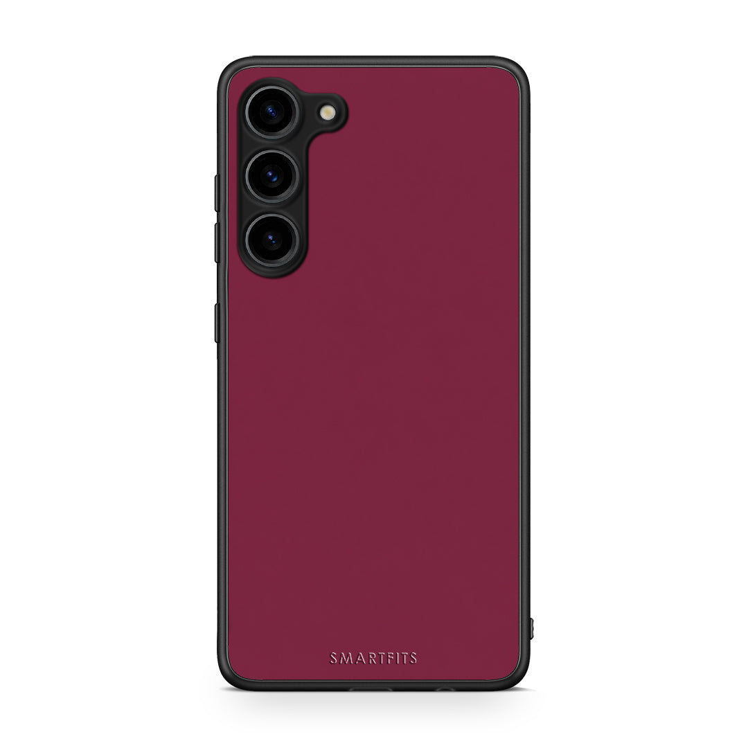 Θήκη Samsung Galaxy S23 Plus Burgundy από τη Smartfits με σχέδιο στο πίσω μέρος και μαύρο περίβλημα | Samsung Galaxy S23 Plus Burgundy case with colorful back and black bezels