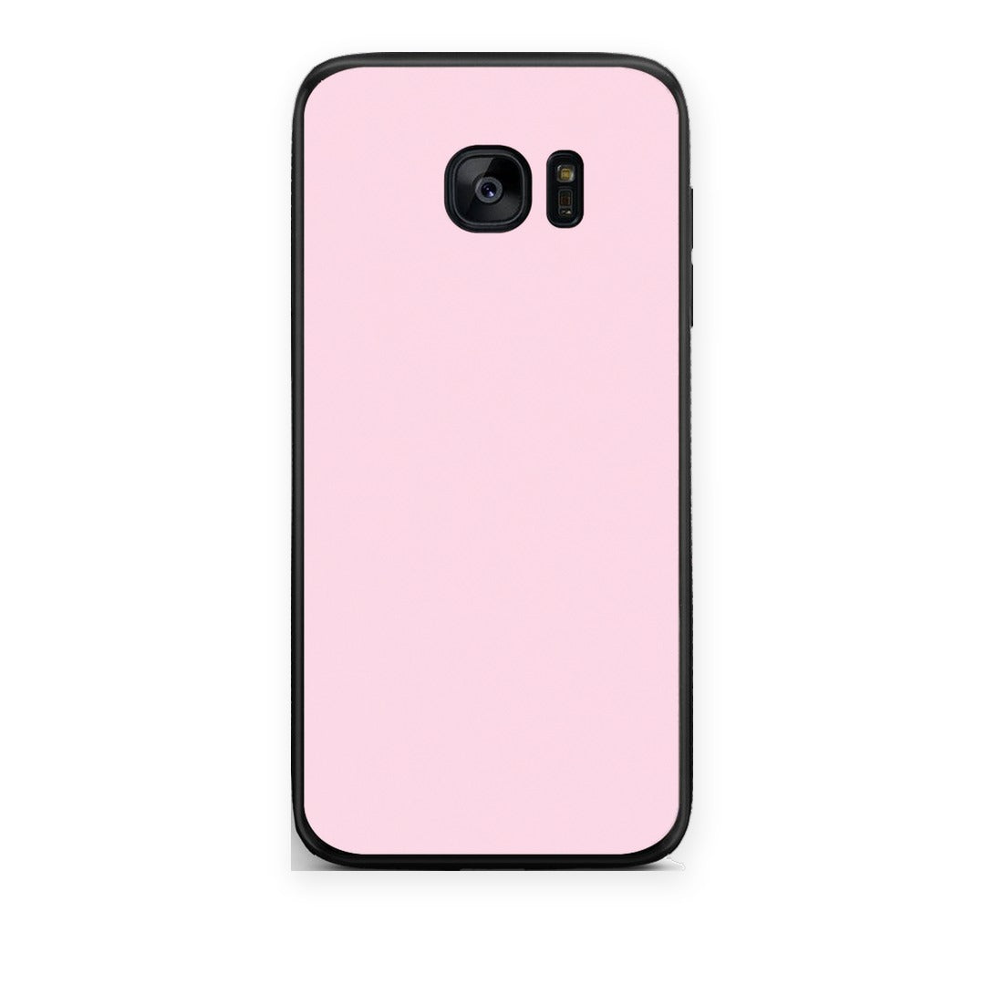 Θήκη Samsung Galaxy S7 Edge Pale Pink από τη Smartfits με σχέδιο στο πίσω μέρος και μαύρο περίβλημα | Samsung Galaxy S7 Edge Pale Pink case with colorful back and black bezels
