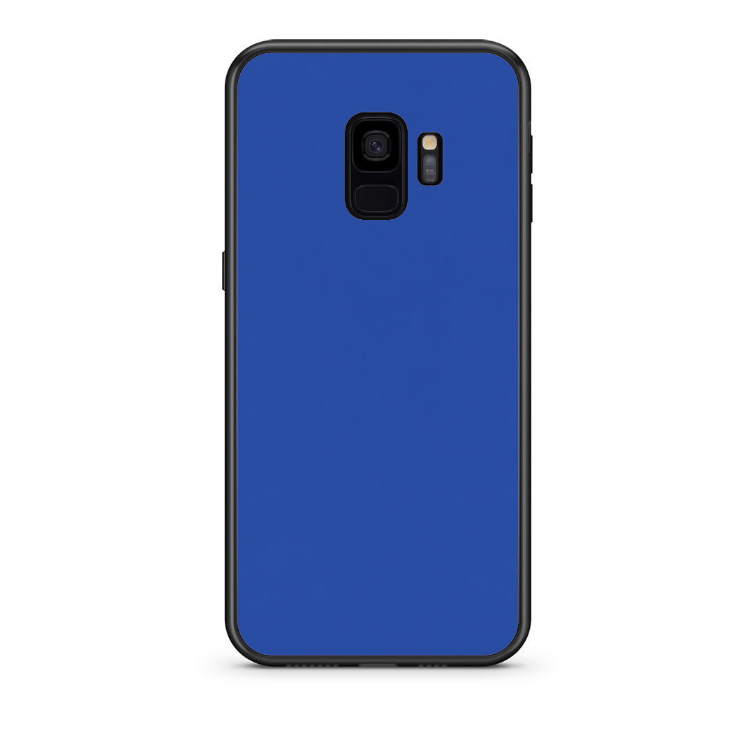 Θήκη Samsung Galaxy S9 Royal Blue από τη Smartfits με σχέδιο στο πίσω μέρος και μαύρο περίβλημα | Samsung Galaxy S9 Royal Blue case with colorful back and black bezels