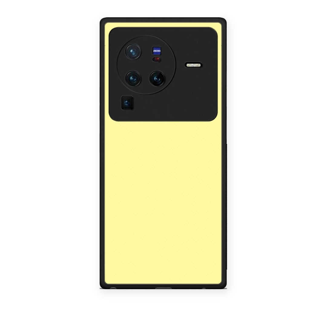 Θήκη Vivo X80 Pro 5G Butter Yellow από τη Smartfits με σχέδιο στο πίσω μέρος και μαύρο περίβλημα | Vivo X80 Pro 5G Butter Yellow case with colorful back and black bezels
