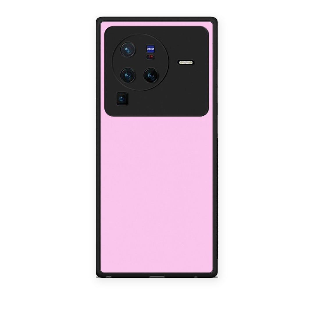 Θήκη Vivo X80 Pro 5G Cotton Candy Pink από τη Smartfits με σχέδιο στο πίσω μέρος και μαύρο περίβλημα | Vivo X80 Pro 5G Cotton Candy Pink case with colorful back and black bezels