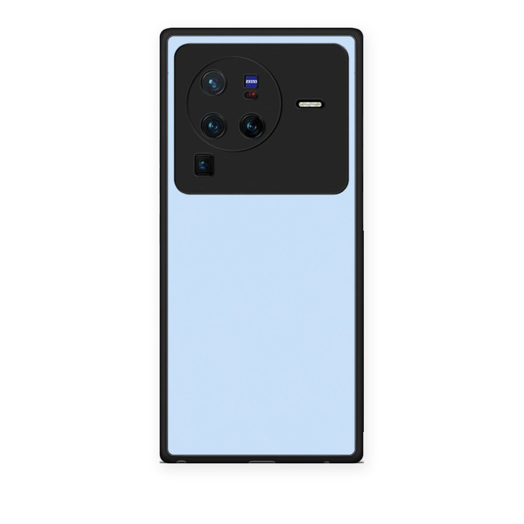 Θήκη Vivo X80 Pro 5G Powder Blue από τη Smartfits με σχέδιο στο πίσω μέρος και μαύρο περίβλημα | Vivo X80 Pro 5G Powder Blue case with colorful back and black bezels