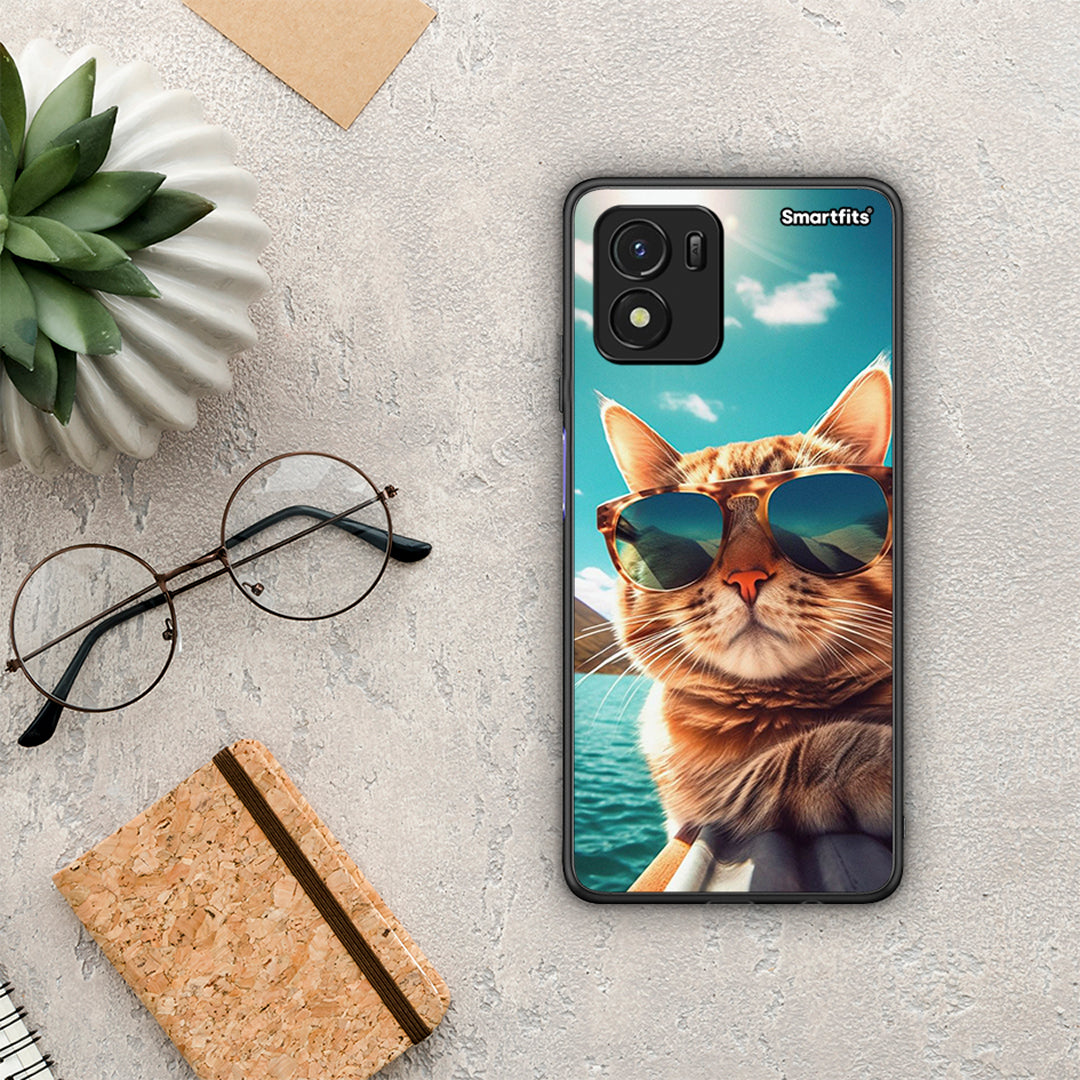 Summer Cat - Vivo Y01 / Y15s θήκη